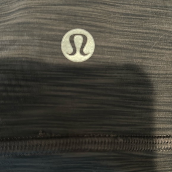 Worn 1X, Lululemon, Invigorate HR Tight 25”, Heathered Graphite Grey - Picture 4 of 7